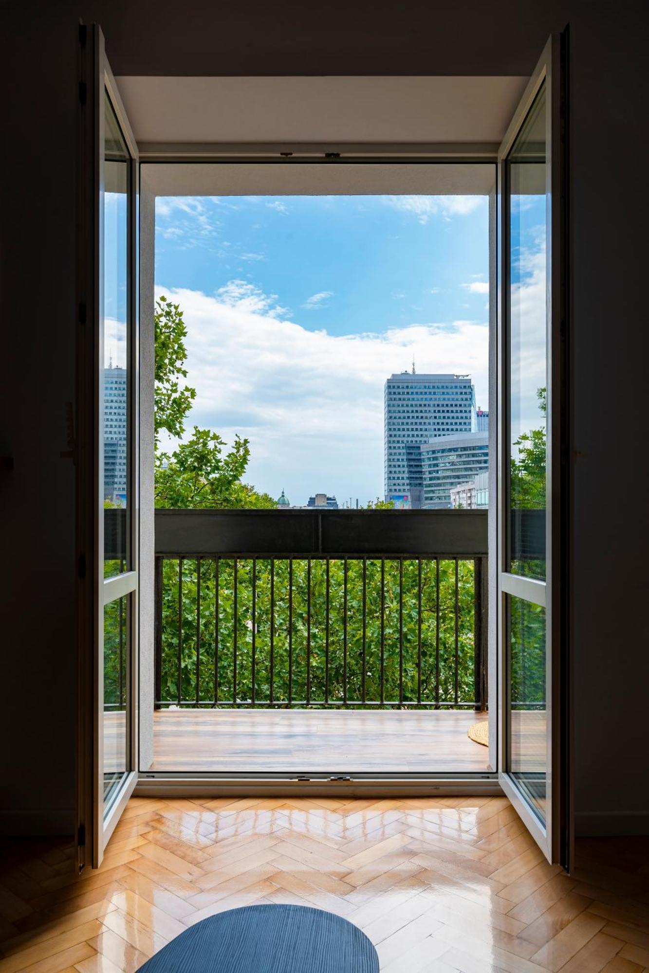 Palace Of Culture View Warsaw
